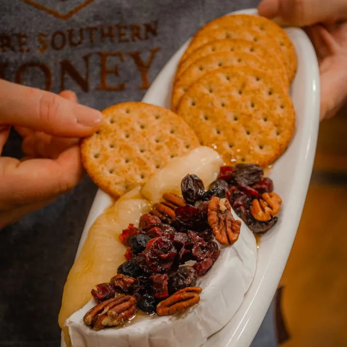 Cranberry Honey Brie