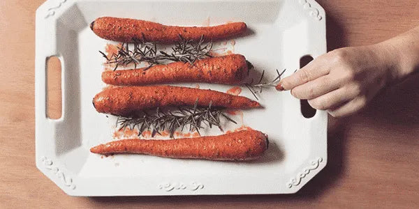 Pure Southern Honey and Rosemary Roasted Carrots