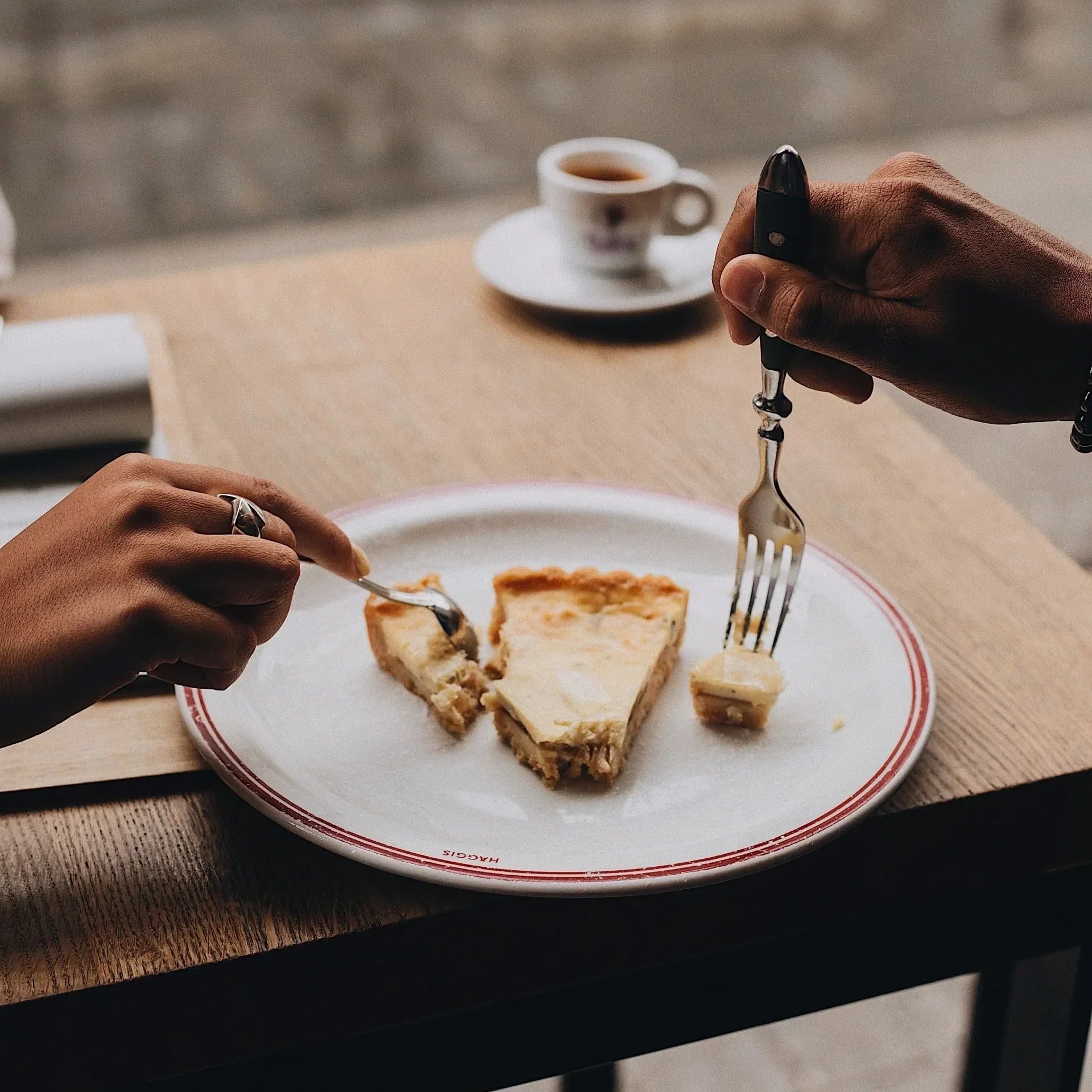 Pumpkin Cheesecake Bites Topped with Honey Streusel
