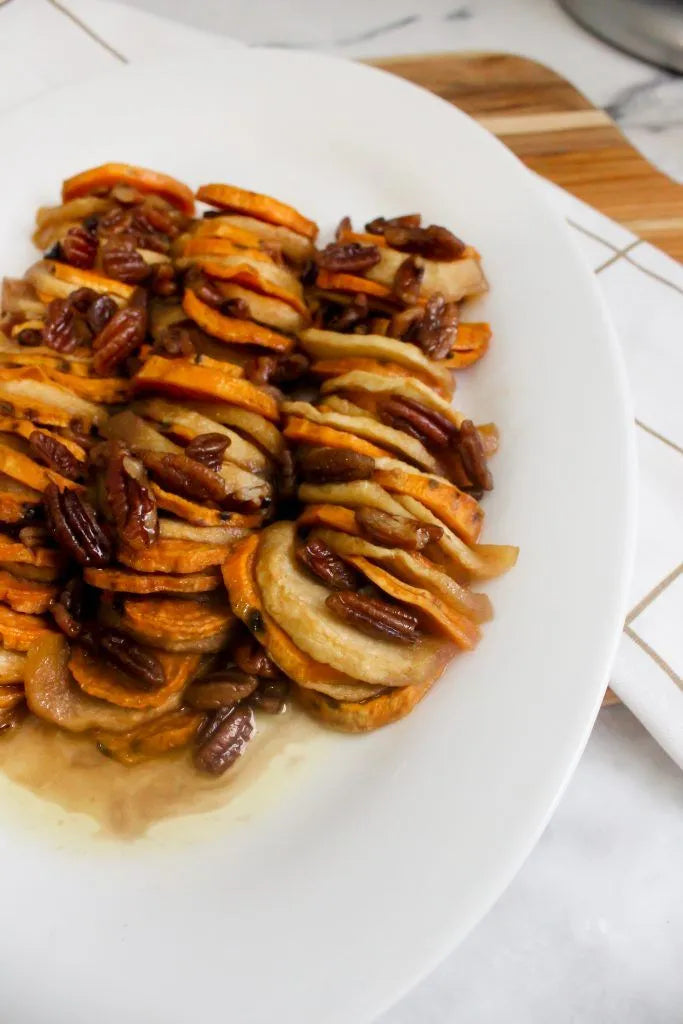 Sweet and Fruity Sweet Potato Casserole